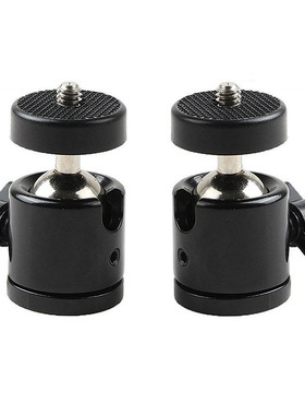 2PCS 1/4 inch Mini Ball Head Bracket Holder Mount Ballhead f