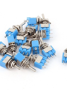 AC 125V 6A SPDT ON-ON 3 Pin Latching Micro Switch 15 Pcs