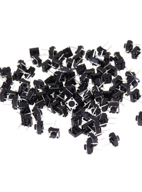 100pcs Momentary Tact Tactile Push Button Switch SMD Assortm