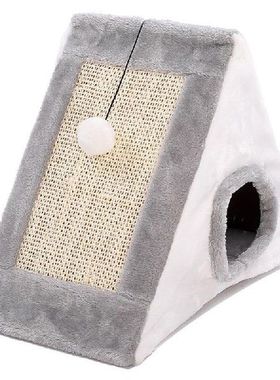 Creative Pet Dog Bed Warming Dog Lovely House Triangle