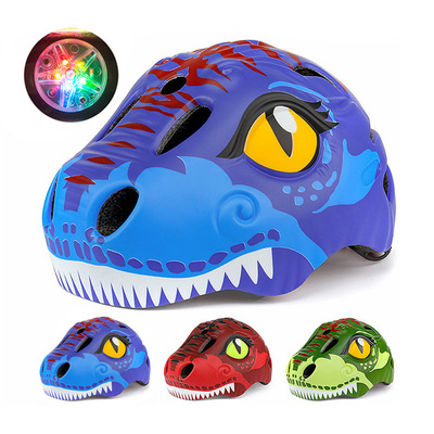Bike Helmet Children Cartoon Dinosaur Helmets Balance Bike