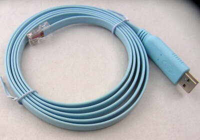 1.8m FTDI chip USB to RS232 console rollover cable  RJ45 8P8