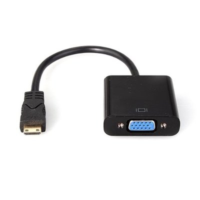 Cable Adaptateur Convertisseur de MINI HDMI Male a VGA Femel