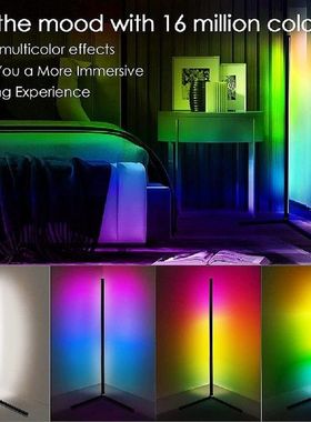 Modern LED Floor Lamp RGB Colorful Corner Floor Light