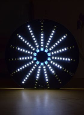 LED Circular Audio Visualizer Music Spectrum Display DIY