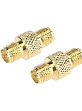 2cps 50 ohms SMA Female to Female Plug Barrel Straight RF Co