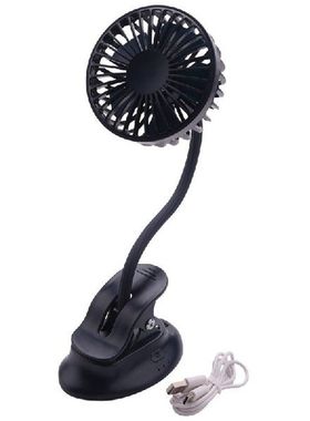 Portable Mini Clip Stroller Fan,3 Speeds Settings,Flexible