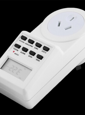 7 Day Electronic LCD Plug-in 12/24 Hour Timer Switch Plug So