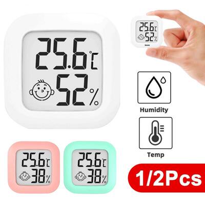 Mini LCD Digital Thermometer Hygrometer Indoor Room