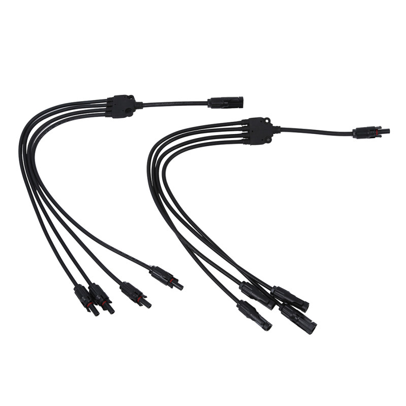 Connectors Y Type (1 to 4) MC4 connector for module cabling