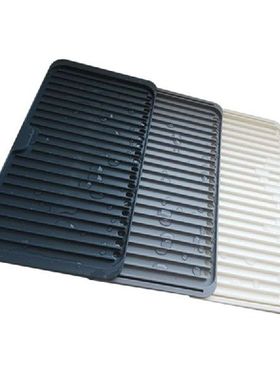 Foldable Three-Layer Drain Rack Plastic Dish Drainer Tray