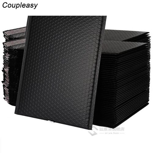 100pcs Matte Black Bubble Mailer Envelopes Padded Mailing Ba