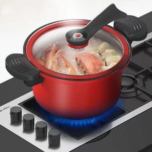 Pressure Cooker 3.5L Soup Meat Pot Rice Cooker Gas Stove