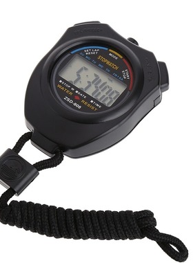 LCD Sports Chronograph Counter Timers with Straps 2017