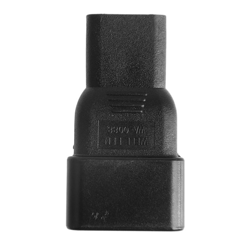 IEC 320 3-Pin C13 Female To C20 Male Plug Adapter Converter