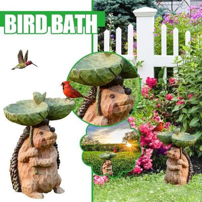 Miniatures Kawaii Accessories Resin Birdbath Polyresin