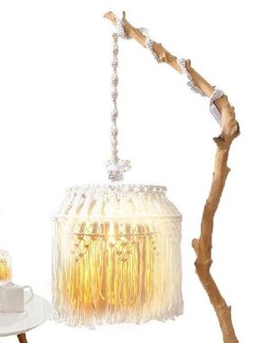 HandWoven Lampshade Living Room Ceiling Lamp Shade Bohemian