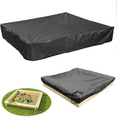 Sandpit Cover Tarpaulin Outdoor Garden Sandpit Pool Sun Prot