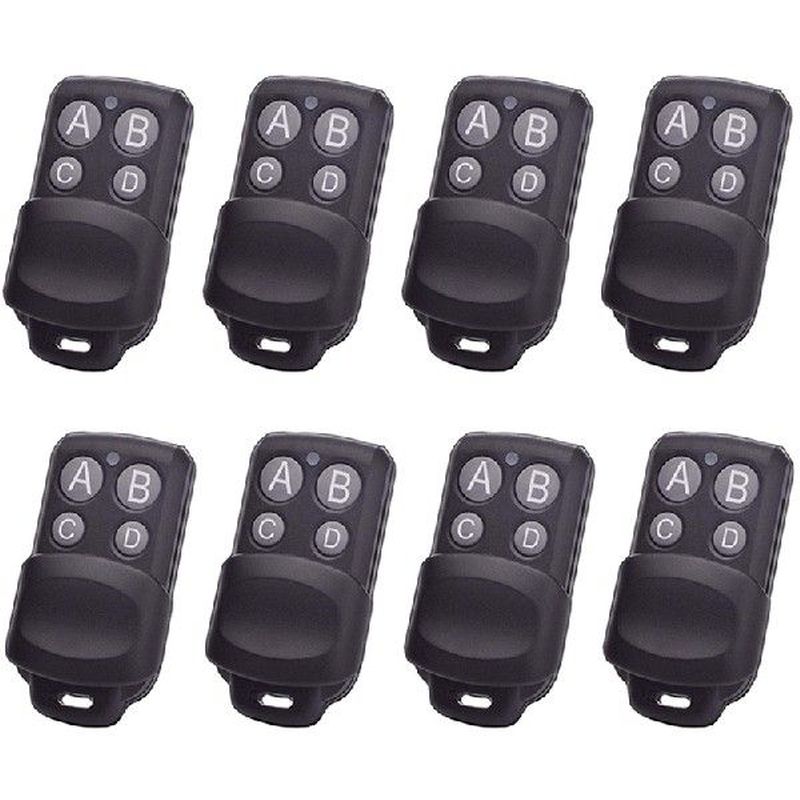 8X AB038 Wireless RF Remote Control 433Mhz Electric Gate