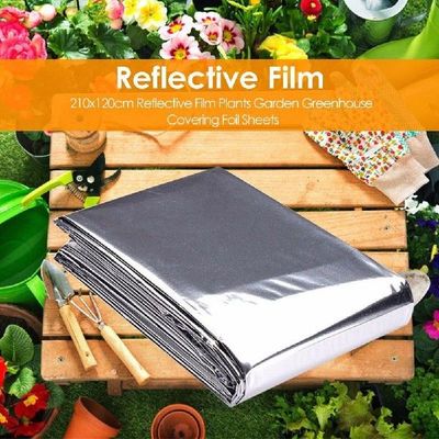 Silver PETP Plant Reflective Film Safety and Non-toxicity