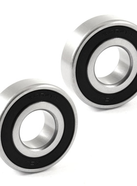 2Pcs 6204RS 46mm x 21mm x 13mm Sealed Deep Groove Ball Beari
