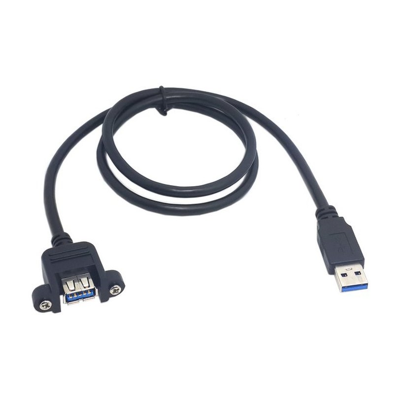80cm USB 3.0 A Type Male to Female Extension Cable with Pane