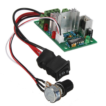 DC Motor Speed Switch Controller 10V 12V 24V Control Reversi