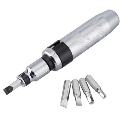 14 Pcs 1/2inch Impact Screwdriver Set Kit with Box Reversibl