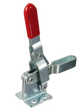 2Pcs Red Capacity Handle Vertical Hand Tool Clamp 100kg 220L