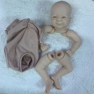 43CM Soft Toy Realistic Baby Sleeping Doll Model