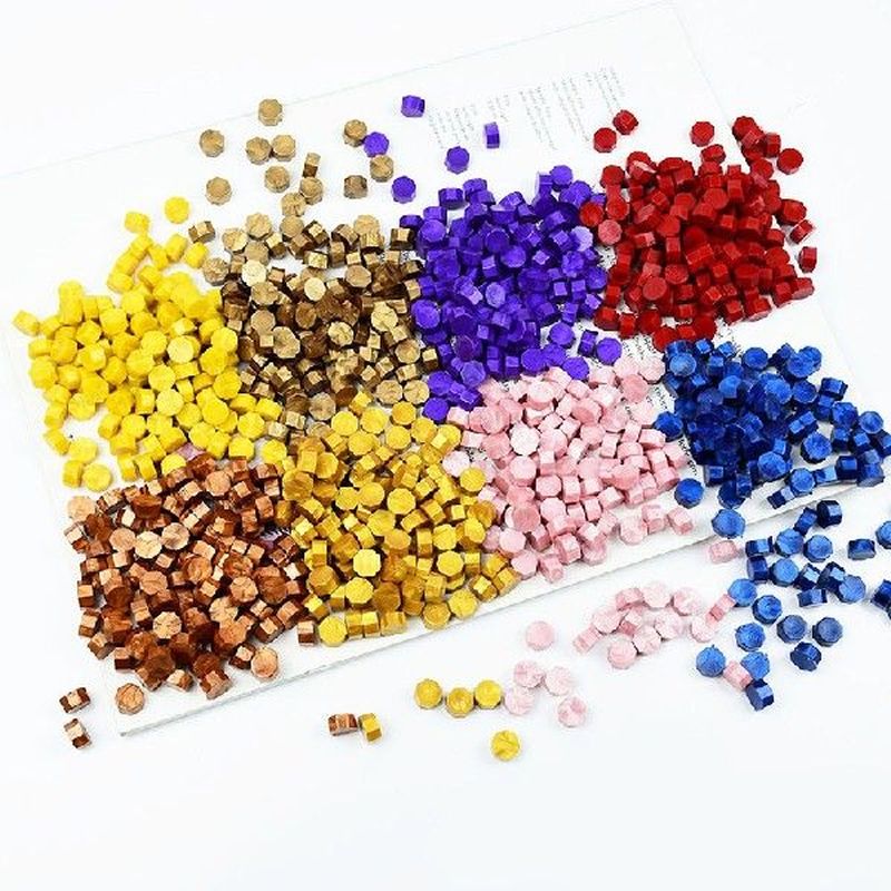 100pcs Sealing Wax Beans Stamp Wax Beads Envelope Seal