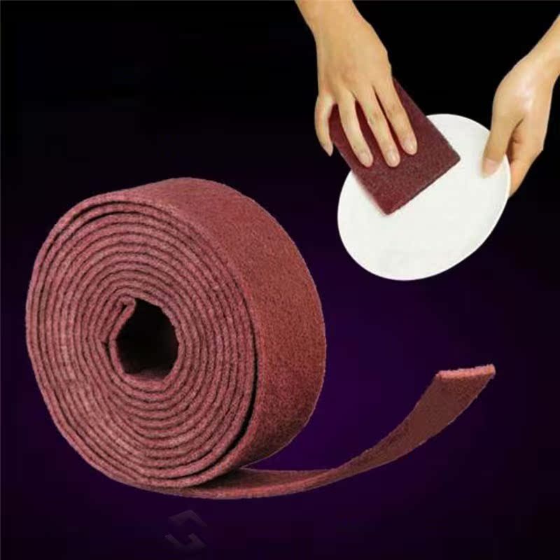 1M/Roll Dish Washing Brush Scouring Pad Emery Scrubber Sink