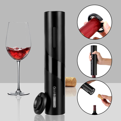 Automatic Corkscrew Foil Cutter Set Electric Wine Bottle