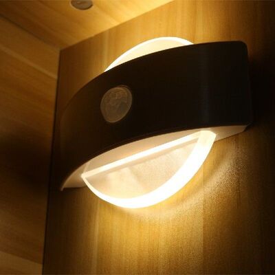 Led Night Light with Motion Sensor Battery or USB Rechargeab