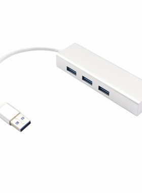 3 Port Type-C USB 3.0 HUB with 10/100/1000Mbps Gigabit Ether