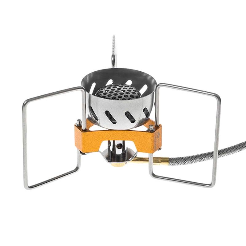Outdoor Camping Gas Stove Windproof Folding Gas Burner Gas