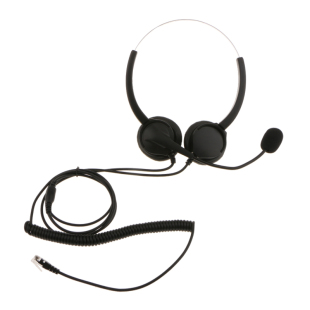 VD530D Hands-free Corded Customer Service Call Center Headse
