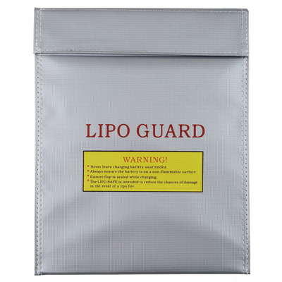30 x 23cm RC LiPo Li-Po Battery Safety Fireproof Bag Case Sa