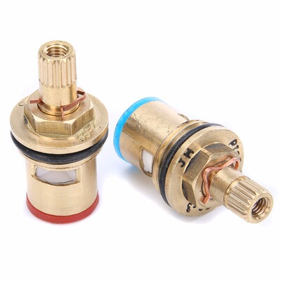 2pcs Ceramic Disc Cartridge Valves Quarter Turn Cartridges G