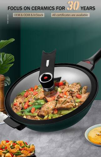 Different Size Non-stick Fried Rice Egg Frying Pan Wok