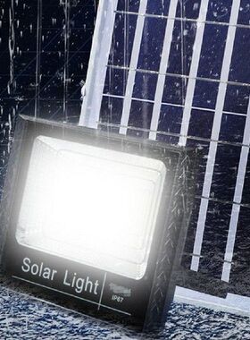 102LED Light With Solar Panel Garden Lighting On Solar