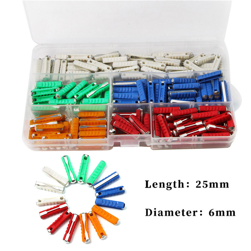 200PCS Assorted Storage Box C-ontinental Fuses Kit Set Fast- 鲜花速递/花卉仿真/绿植园艺 园艺用品套装 原图主图