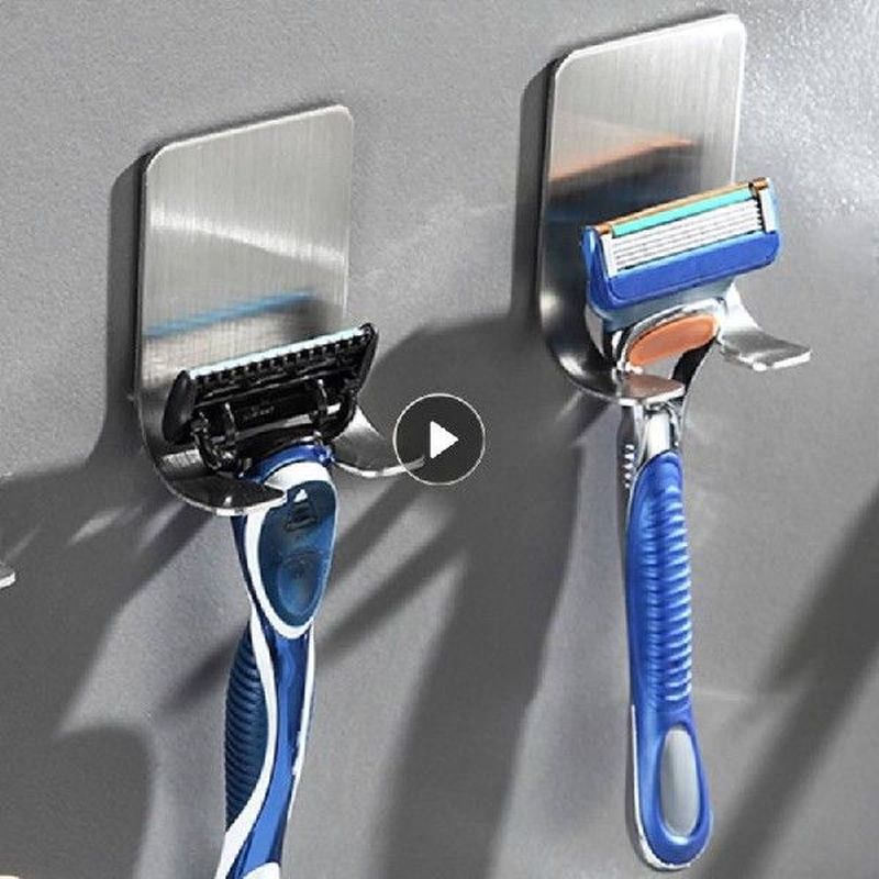 Stainless Steel Razor Holder Hook Men Shaving Razor