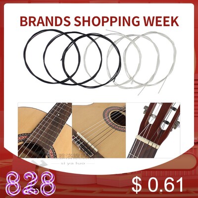 6pcs/set (.028-.043) Classical Guitar St Nylon Two Colors No
