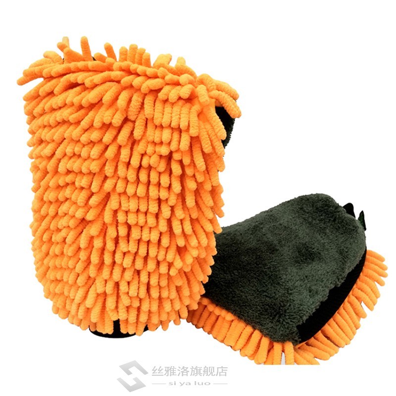 Waterproof autoglym microfibre noodle wheel wash mitt Car ch