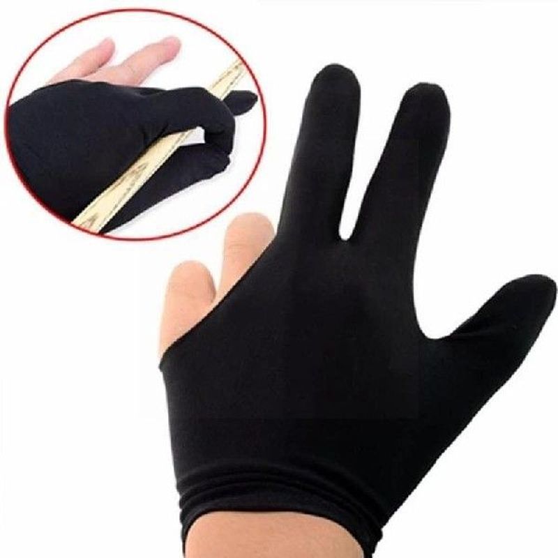 1PC Snooker Billiard Glove Embroidery Billard Gloves Left