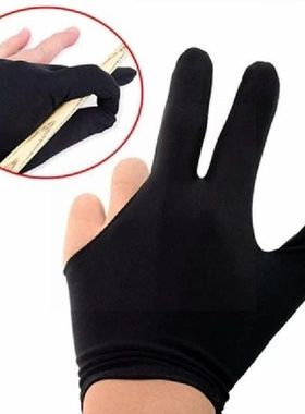 1PC Snooker Billiard Glove Embroidery Billard Gloves Left