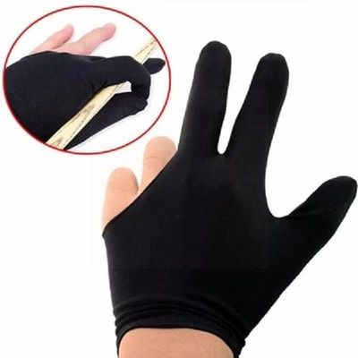1PC Snooker Billiard Glove Embroidery Billard Gloves Left