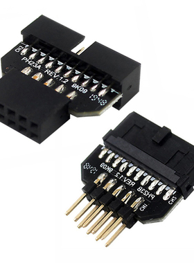 Socket USB 3.0 20-Pin to USB 2.0 9-Pin front panel plug-in H