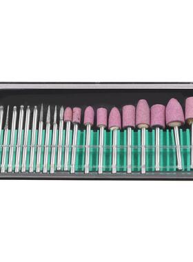 20pcs Rust Removing Jade Carving Grinding Needles Flint Ston